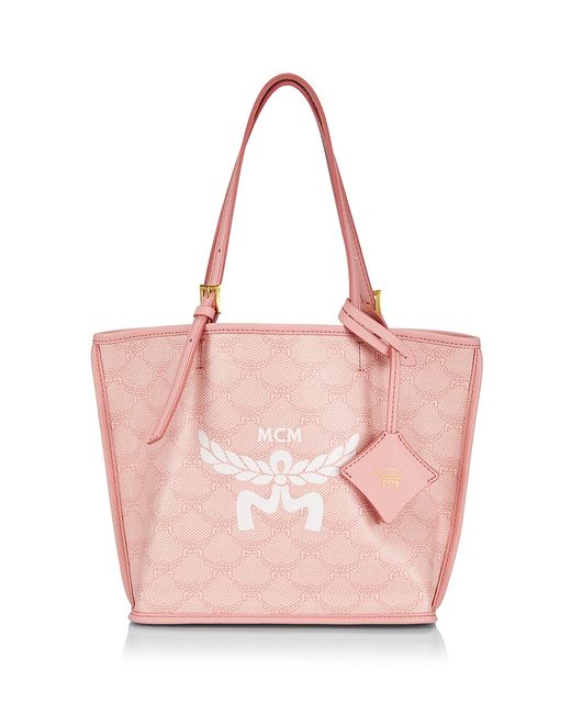 Mcm Himmel Mini Lauretos Shopper Tote Bag