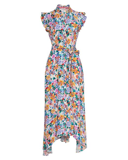 Robert Graham Sadie Silk-Blend Maxi Dress