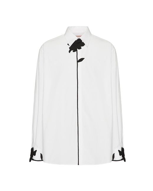 Valentino Garavani Long-Sleeved Poplin Shirt