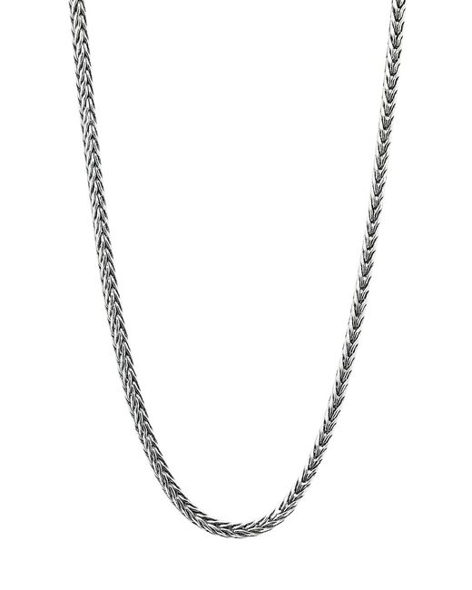 Konstantino Sterling Wheat Chain Necklace