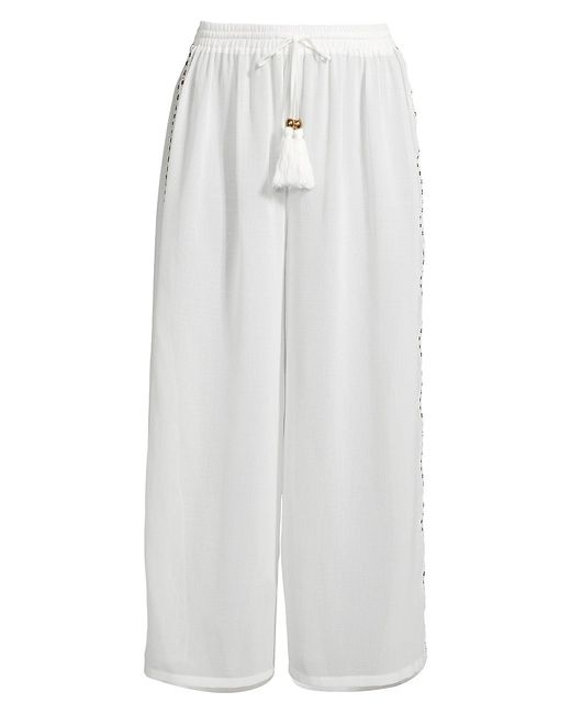 Ramy Brook Shelby Tassel Cover-Up Pants