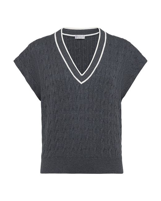 Brunello Cucinelli Cable Knit Sweater