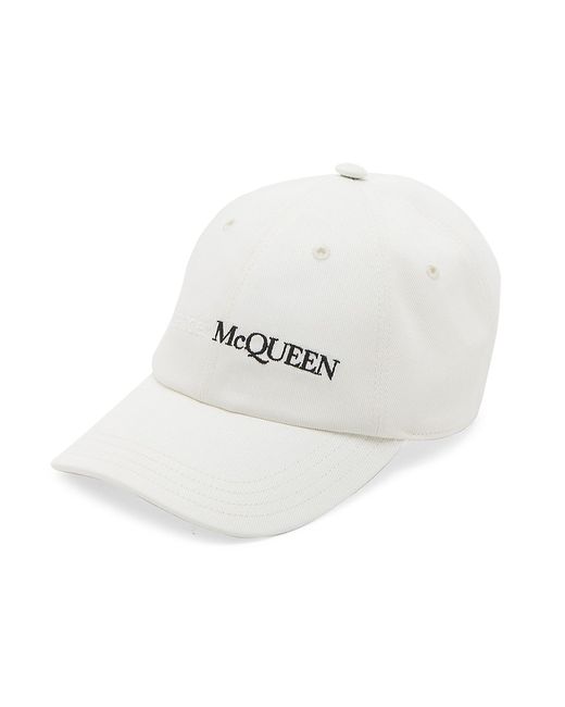 Alexander McQueen Logo Embroidered Cap