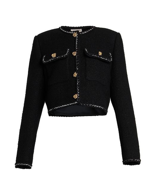 Alexander McQueen Tweed Tailored Jacket