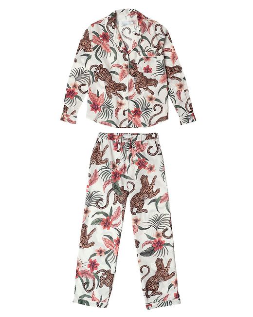 Desmond & Dempsey Jungle 2-Piece Pajama Set