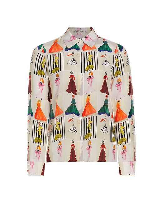 Alice + Olivia Willa Staceface Shirt