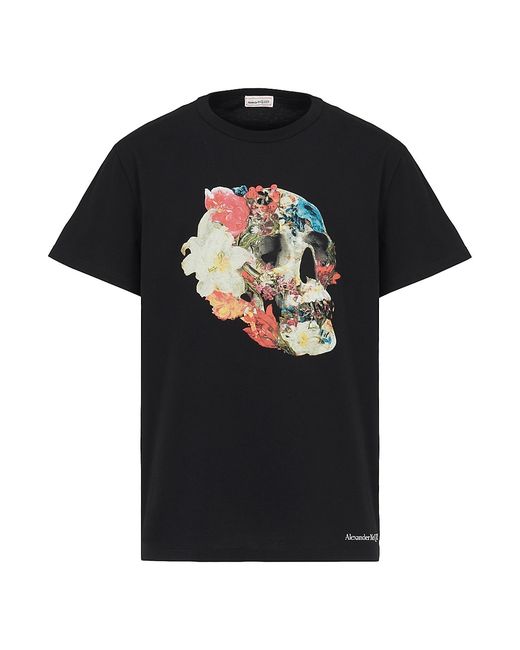 Alexander McQueen Skull Logo T-Shirt Small