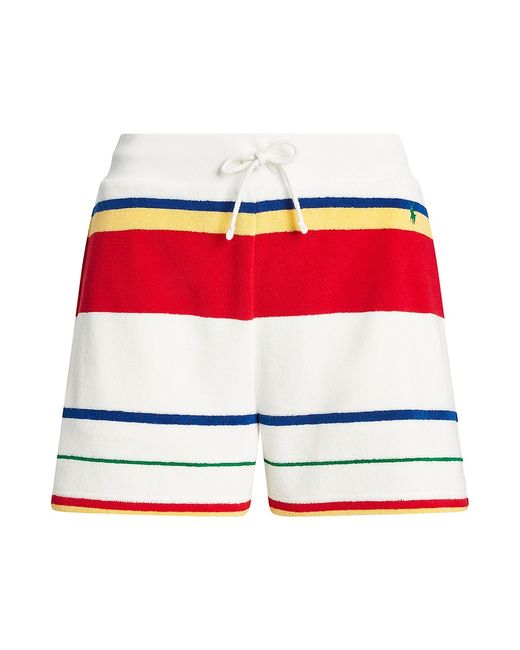 Polo Ralph Lauren Striped Terry Cotton Shorts Large