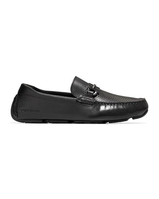 Cole Haan Grand Laser Leather Loafers