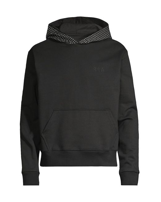 Rta Dion Studded Hoodie Large