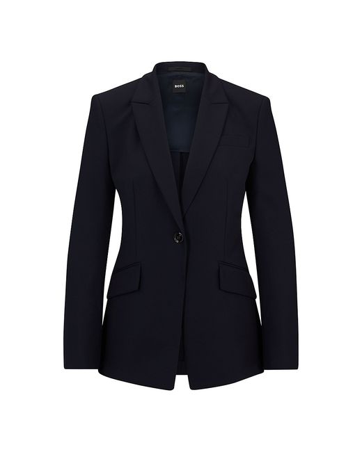 Boss Slim-Fit Jacket Quick-Dry Stretch Cloth
