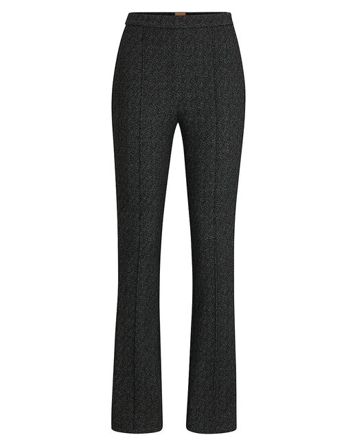 Boss Slim-Fit High-Rise Trousers Stretch Jersey
