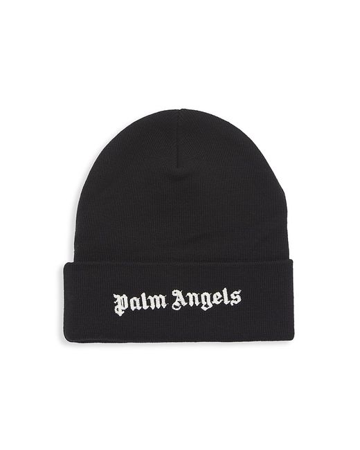 Palm Angels Logo Knit Beanie