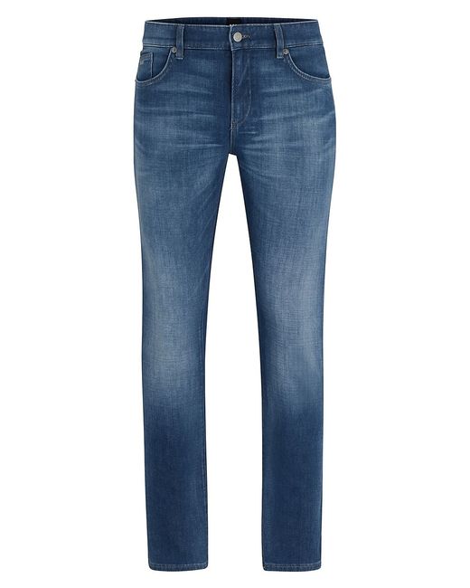 Boss Slim-Fit Jeans Italian Cashmere-Touch