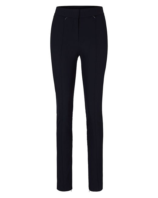 Boss Extra-Slim-Fit Trousers Quick-Dry Stretch Cloth