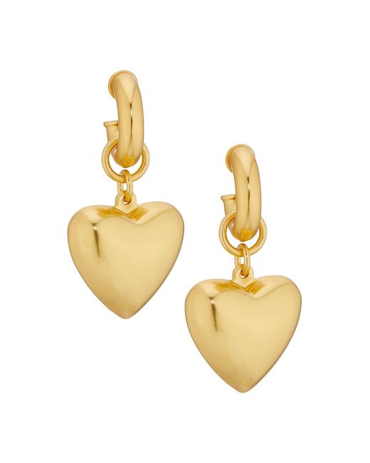 Roxanne Assoulin Heart Soul Goldtone Drop Earrings