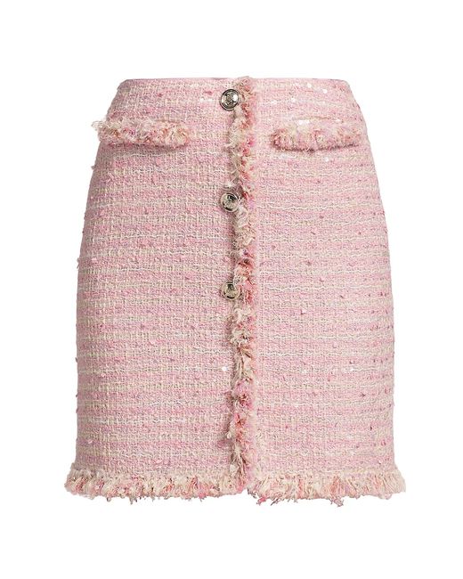 Giambattista Valli Sequin-Embellished Miniskirt