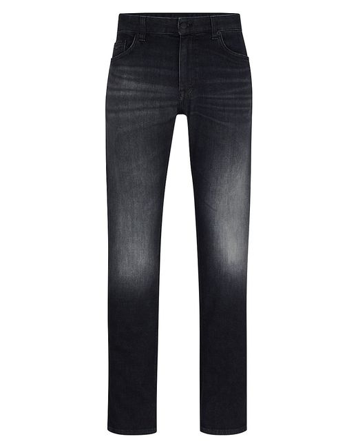 Boss Regular-Fit Jeans Italian Cashmere-Touch