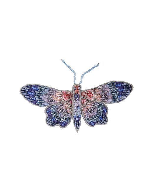 Mignonne Gavigan Adilah 14K-Gold-Plated Bead Butterfly Brooch