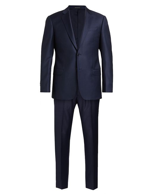 Emporio Armani Solid Virgin Suit
