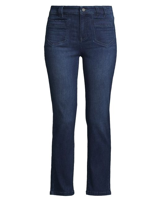 Nic+Zoe Mid-Rise Straight Pocket Jeans