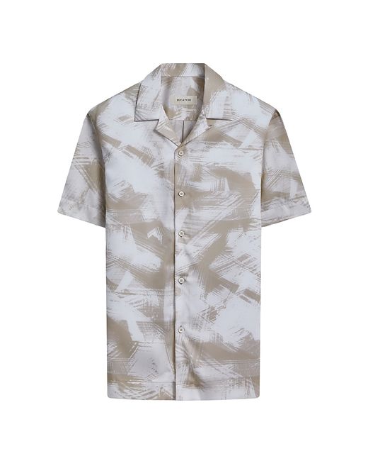Bugatchi Orson Abstract Short-Sleeve Shirt Small