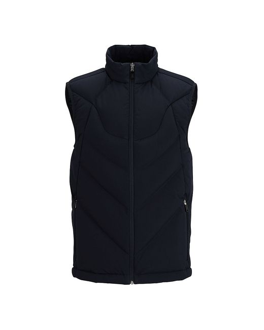 Boss Water-Repellent Regular-Fit Gilet Vest with Down Filling Large