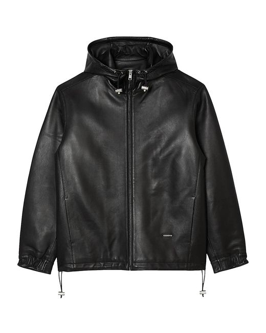 Sandro Leather Jacket Large