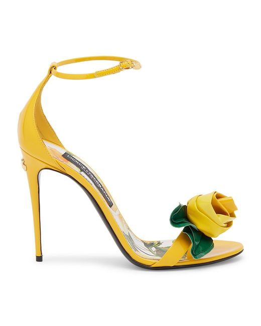 Dolce & Gabbana Rosette 105MM High-Heel Sandals