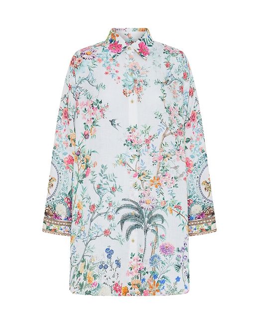 Camilla High-Low Floral Cover-Up