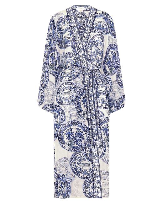 Camilla Printed Wrap Cover-Up