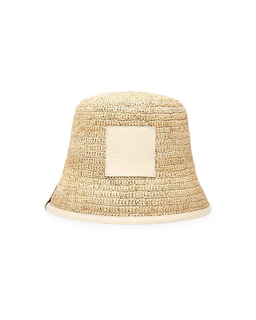 Jacquemus Raffia Bucket Hat