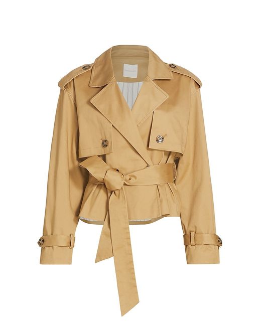 Favorite Daughter The Cropped Charles Trench Coat