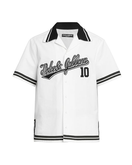 Dolce & Gabbana Logo Baseball Camp Shirt