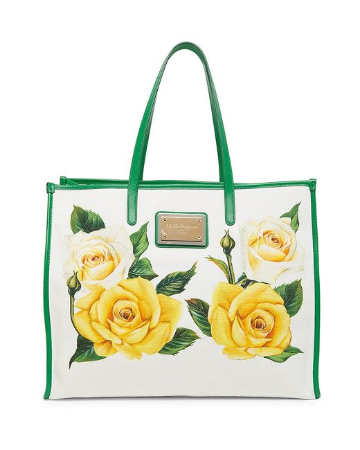 Dolce & Gabbana Rose Shopper Tote Bag