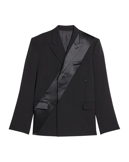 Helmut Lang Double-Breasted Tuxedo Jacket