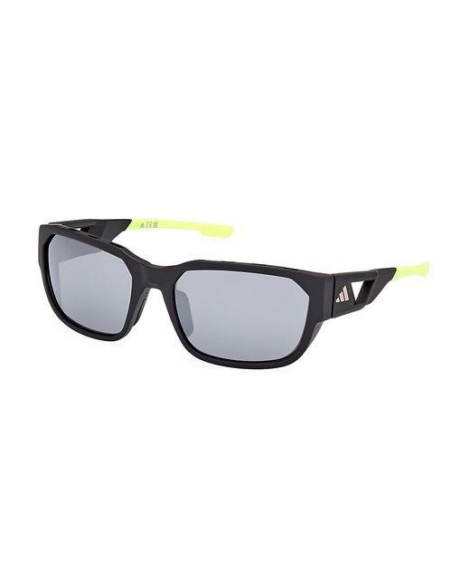 Adidas 58MM Rectangular Sunglasses