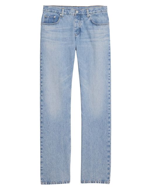 Helmut Lang Washed Straight-Leg Jeans