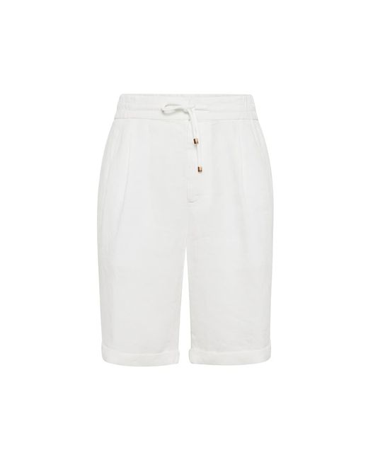 Brunello Cucinelli Garment Dyed Bermuda Shorts