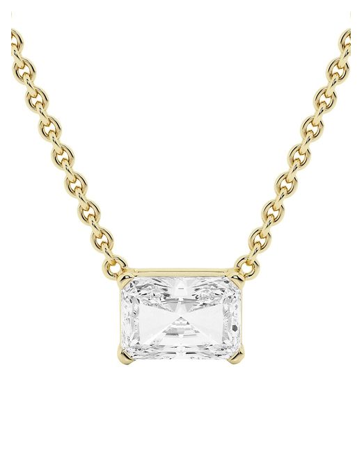 näas 14K 1.00 TCW Lab-Grown Diamond Pendant Necklace