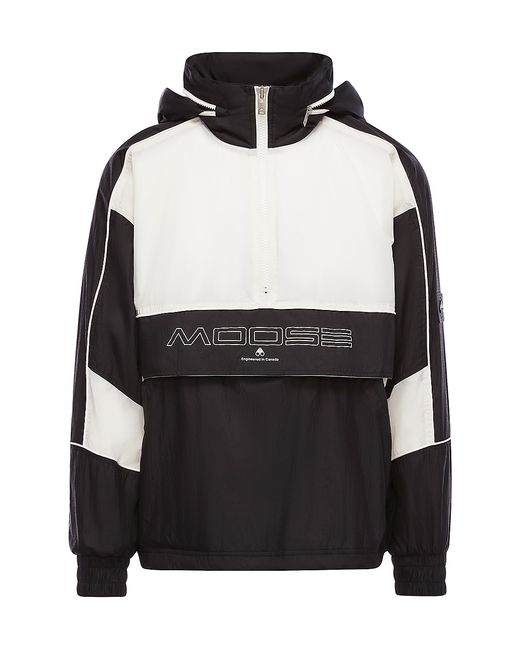 Moose Knuckles Fashion Windbreaker Regis Hooded Relaxed-Fit Jacket