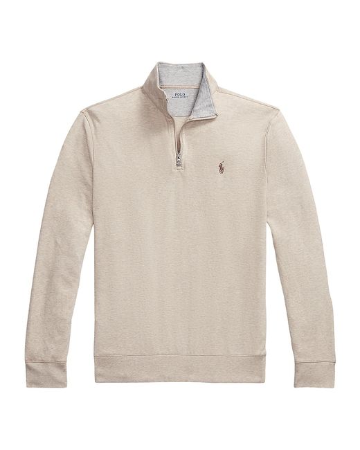 Polo Ralph Lauren Cotton-Blend Half-Zip Pullover Large