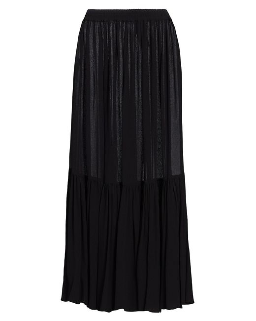 Michael Kors Collection Tiered Ruffle Maxi Skirt