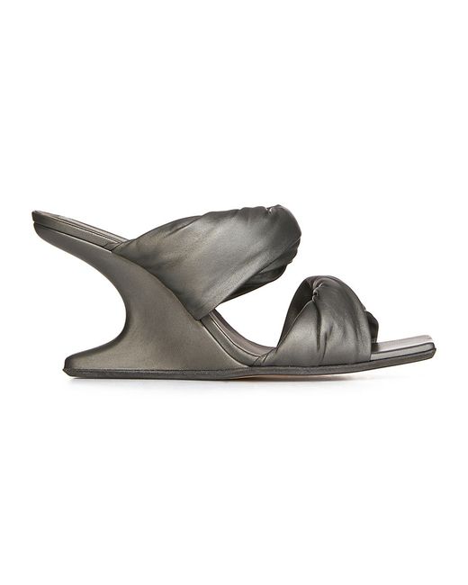 Rick Owens Cantilever Twisted Sandals