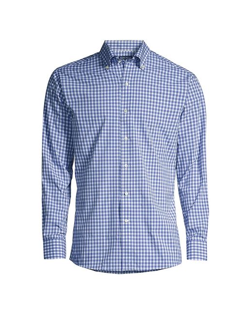 Peter Millar Crown Crafted Cole Performance Poplin Sport Shirt Small