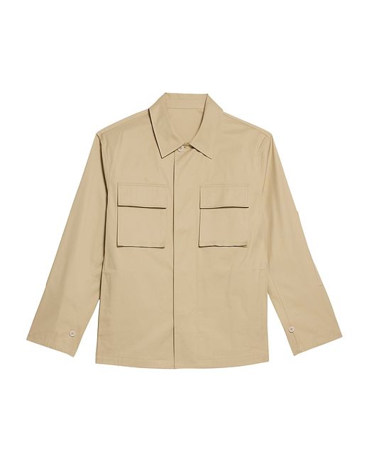 Helmut Lang Cotton Relaxed-Fit Utility Jacket Small