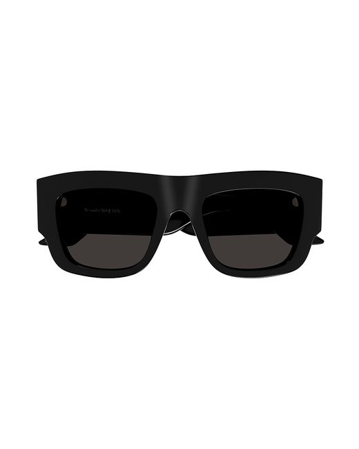 Alexander McQueen Bold 53MM Square Sunglasses