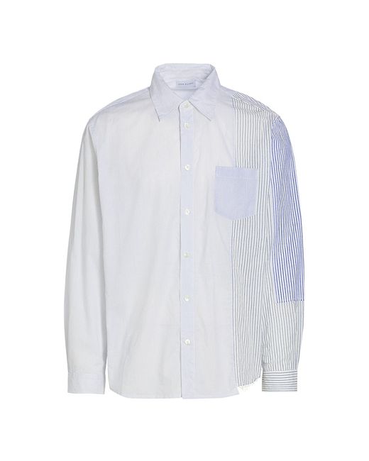 John Elliott Pinstripe Long-Sleeve Shirt