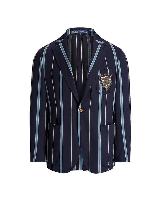 Polo Ralph Lauren Cricket Striped Two-Button Sport Coat