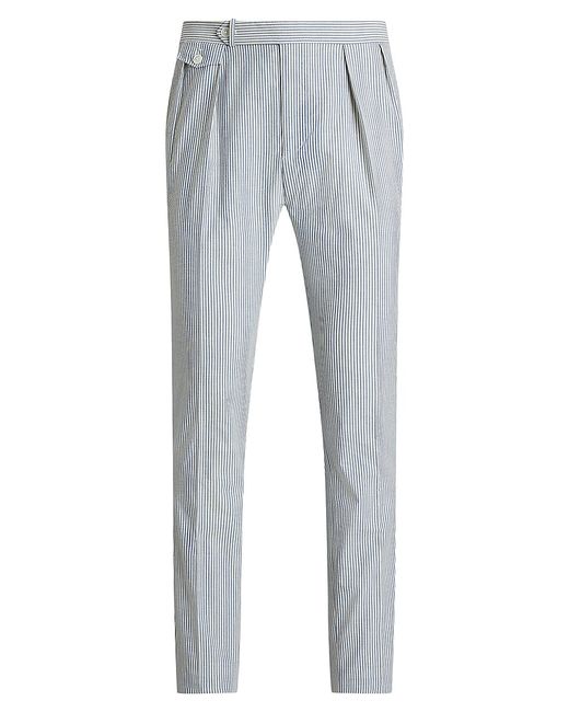 Polo Ralph Lauren Striped Seersucker Stretch-Cotton Trousers